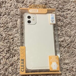 NEW! Clear White Phone Case for iPhone 11